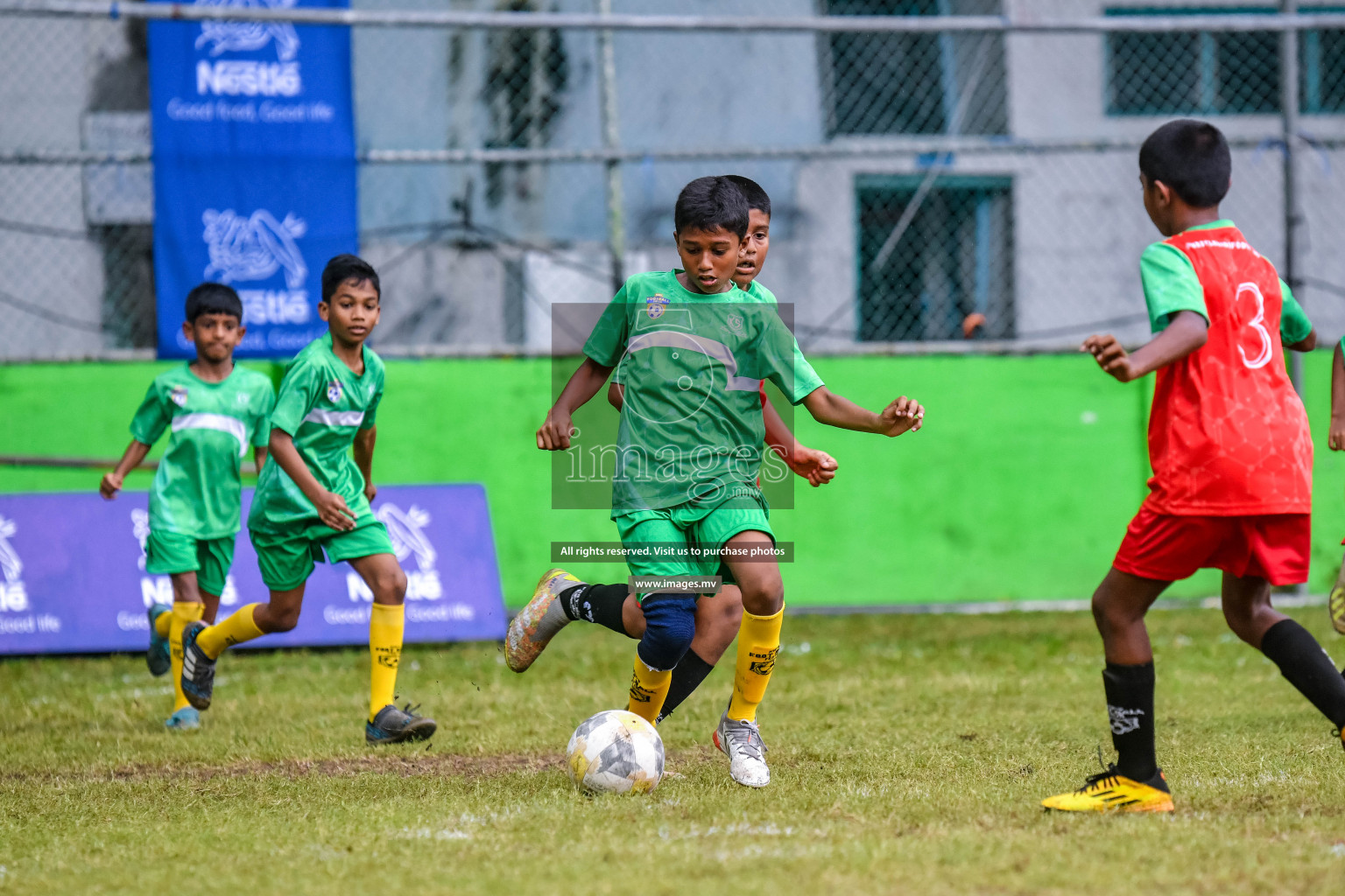 Day 4 of Milo Kids Football Fiesta 2022 was held in Male', Maldives on 22nd October 2022. Photos: Nausham Waheed/ images.mv