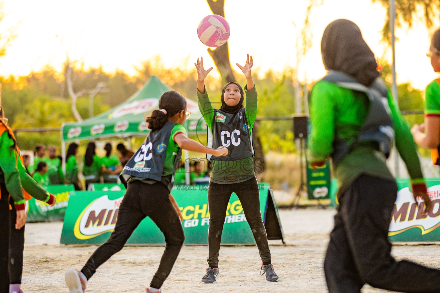 Day 2 of MILO Netball Fest 2025 was held in Cental Park, Hulhumale', Maldives on Friday, 21st November 2025. Photos: Areef Adam/ images.mv