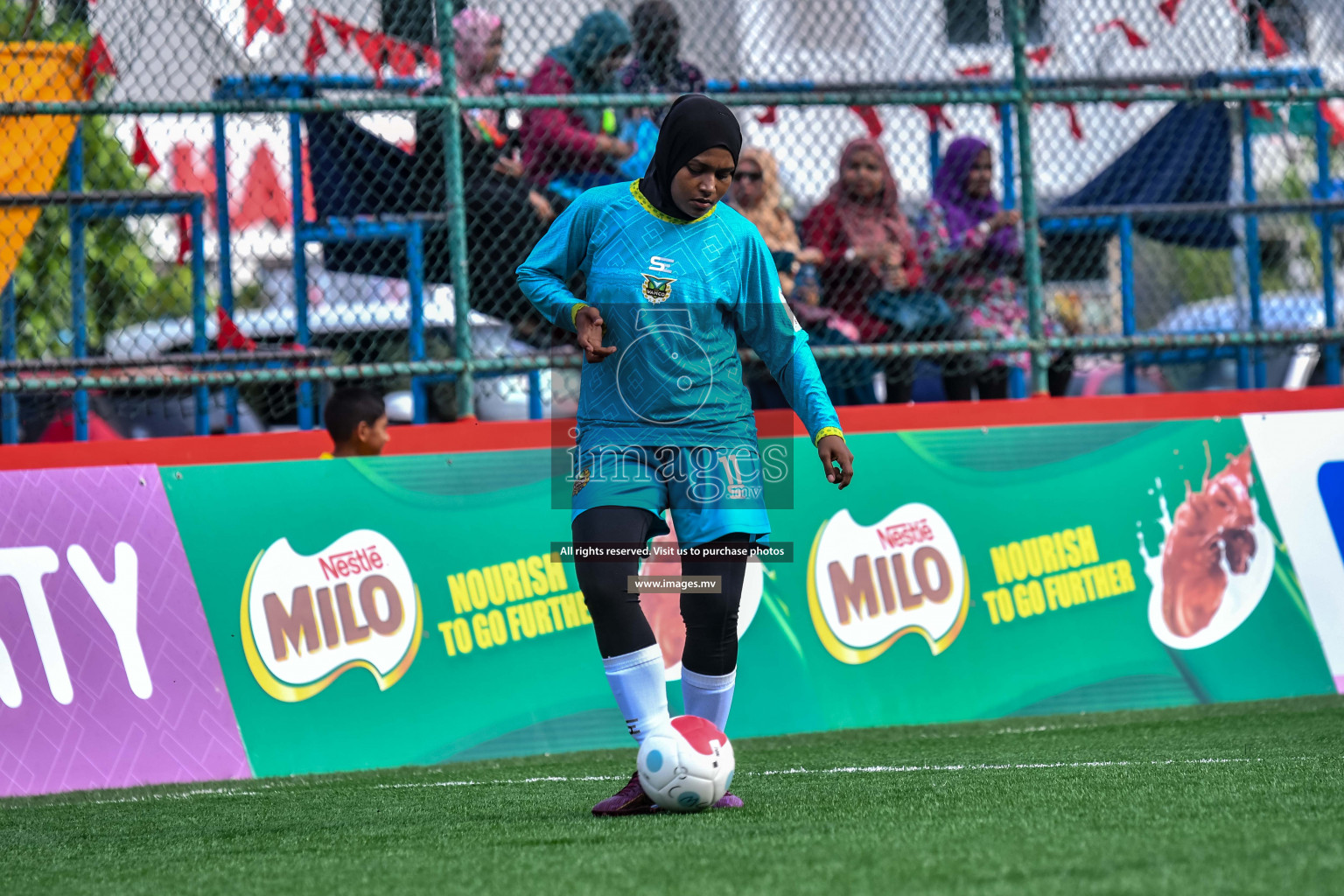 WAMCO vs Club MYS in Eighteen Thirty Women's Futsal Fiesta 2022 was held in Hulhumale', Maldives on Wednesday, 12th October 2022. Photos: Nausham Waheed / images.mv