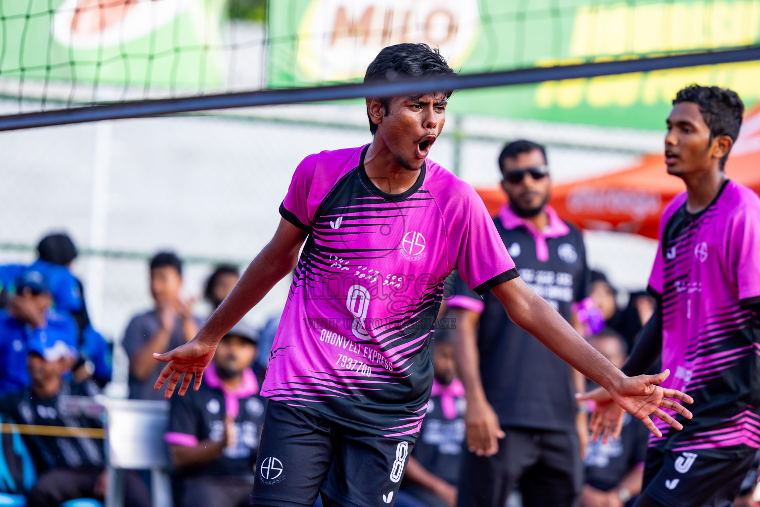 Day 13 of Interschool Volleyball Tournament 2024 was held in Ekuveni Volleyball Court at Male', Maldives on Thursday, 5th December 2024. Photos: Nausham Waheed / images.mv