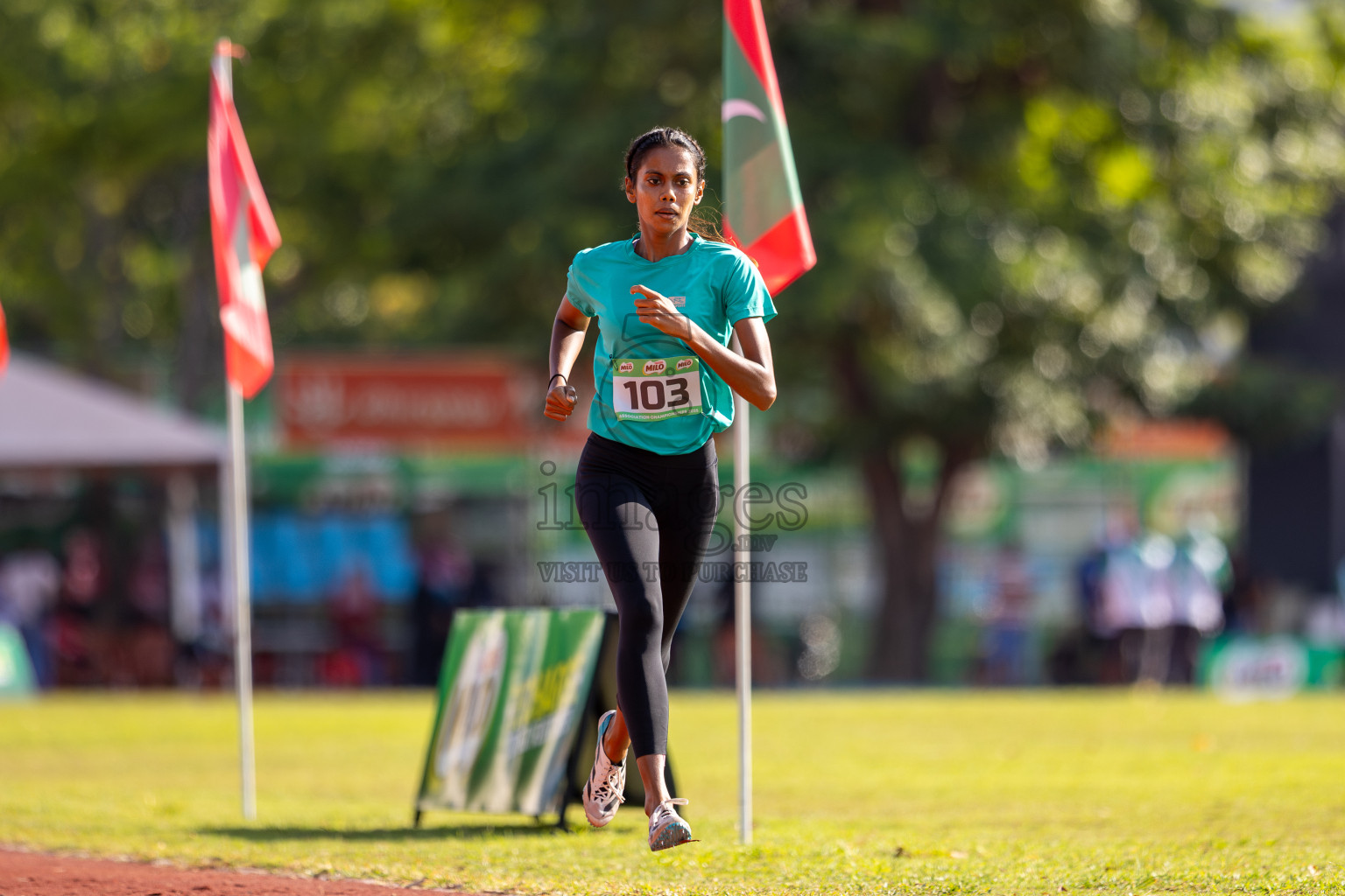 Day 1 of 12th Milo Association Championships was held in Ekuveni Track at Male', Maldives on Thursday, 24th April 2025.
Photos: Ismail Thoriq / images.mv