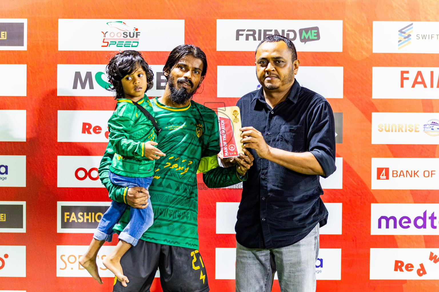 Muring FC vs Nala Brothers in Day 7 of Eydhafushi Futsal Cup 2024 was held on Sunday , 14th April 2024, in B Eydhafushi, Maldives Photos: Nausham Waheed / images.mv