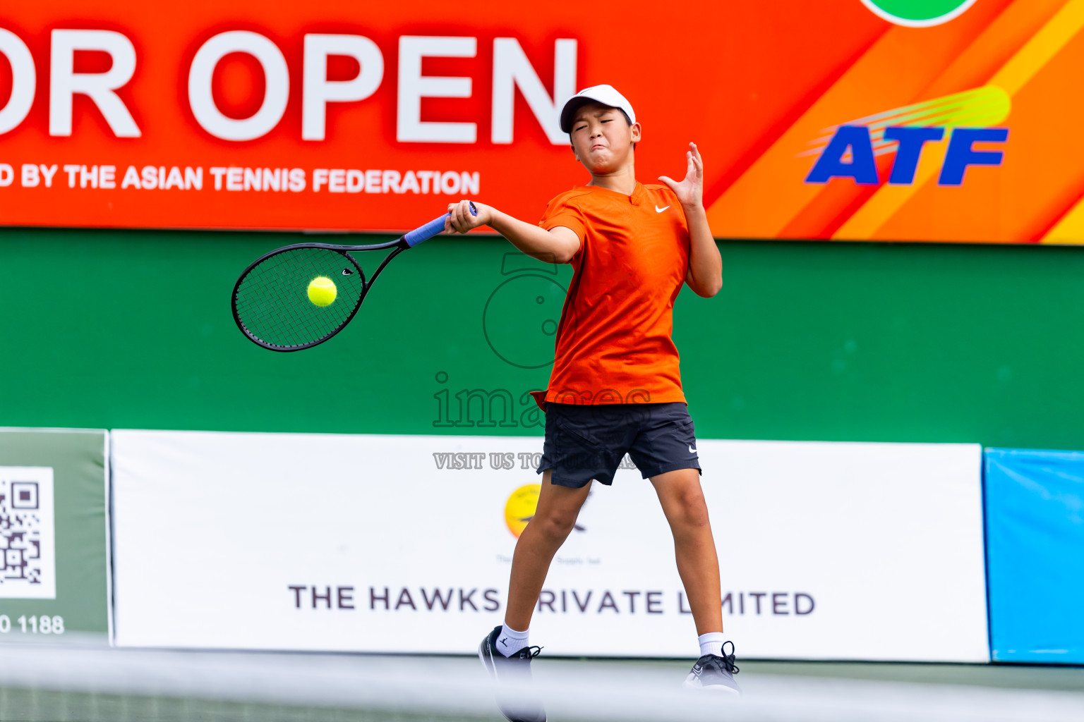 Day 5 of ATF Maldives Junior Open Tennis was held in Male' Tennis Court, Male', Maldives on Monday, 16th December 2024. Photos: Nausham Waheed/ images.mv