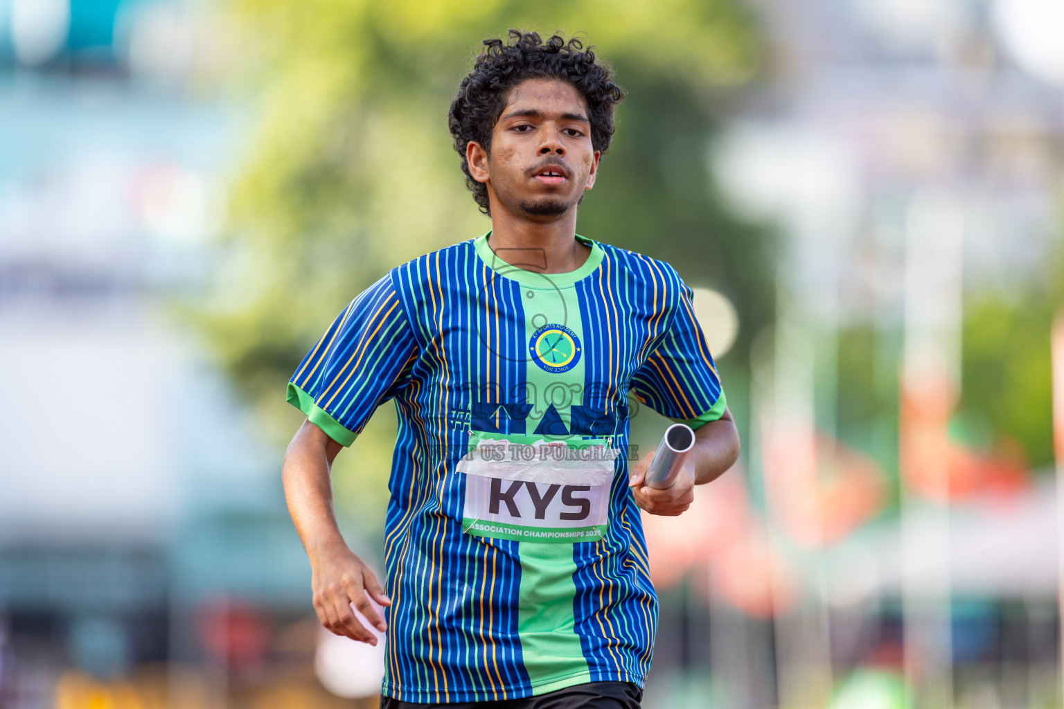 Day 2 of 12th Milo Association Championships was held in Ekuveni Track at Male', Maldives on Friday, 25th April 2025. Photos: Ismail Thoriq / images.mv