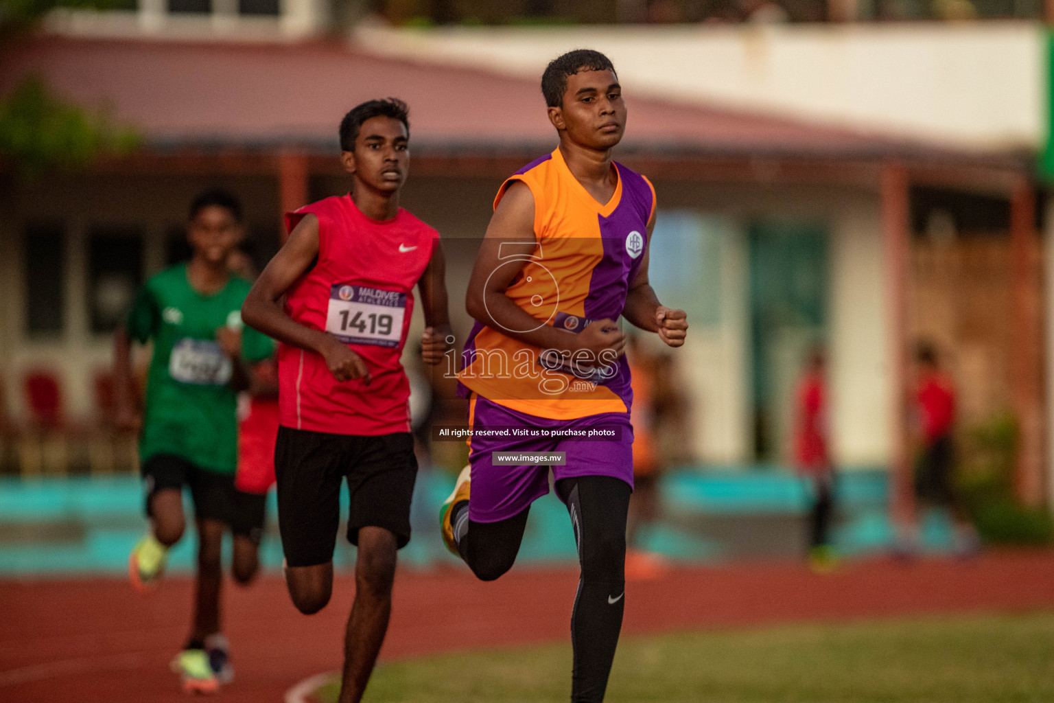 Day 1 of Inter-School Athletics Championship held in Male', Maldives on 22nd May 2022. Photos by: Nausham Waheed / images.mv