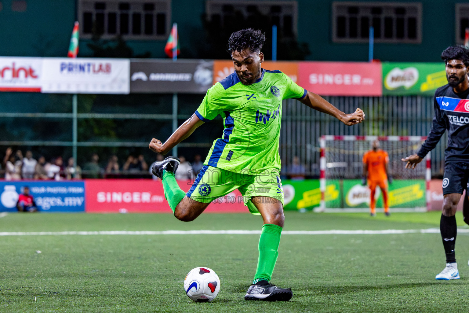 Stelco rc vs Club Immigration in Round of 16 of Club Maldives Cup 2024 held in Rehendi Futsal Ground, Hulhumale', Maldives on Monday, 7th October 2024. Photos: Nausham Waheed / images.mv