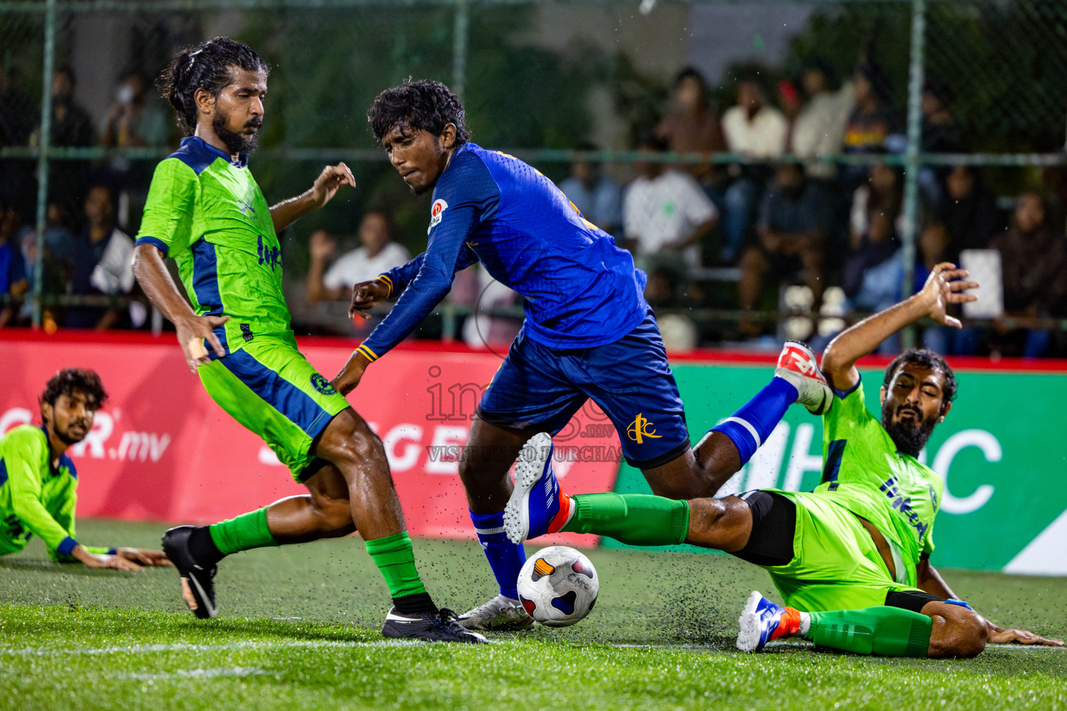 Customs rc vs Club Immigration in Club Maldives Cup 2024 held in Rehendi Futsal Ground, Hulhumale', Maldives on Wednesday, 2nd October 2024. Photos: Nausham Waheed / images.mv