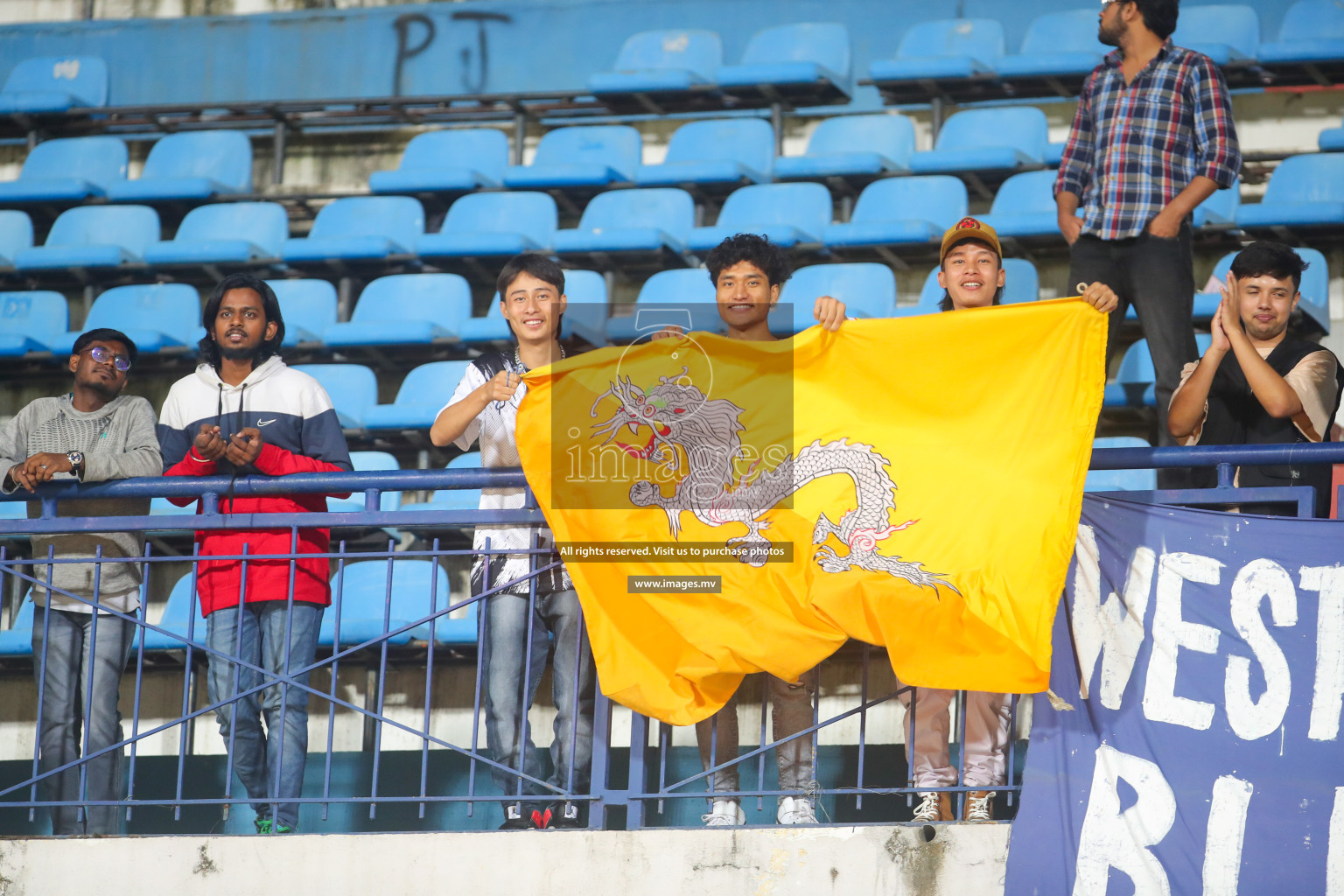 Bhutan vs Bangladesh in SAFF Championship 2023 held in Sree Kanteerava Stadium, Bengaluru, India, on Wednesday, 28th June 2023. Photos: Nausham Waheed, Hassan Simah / images.mv