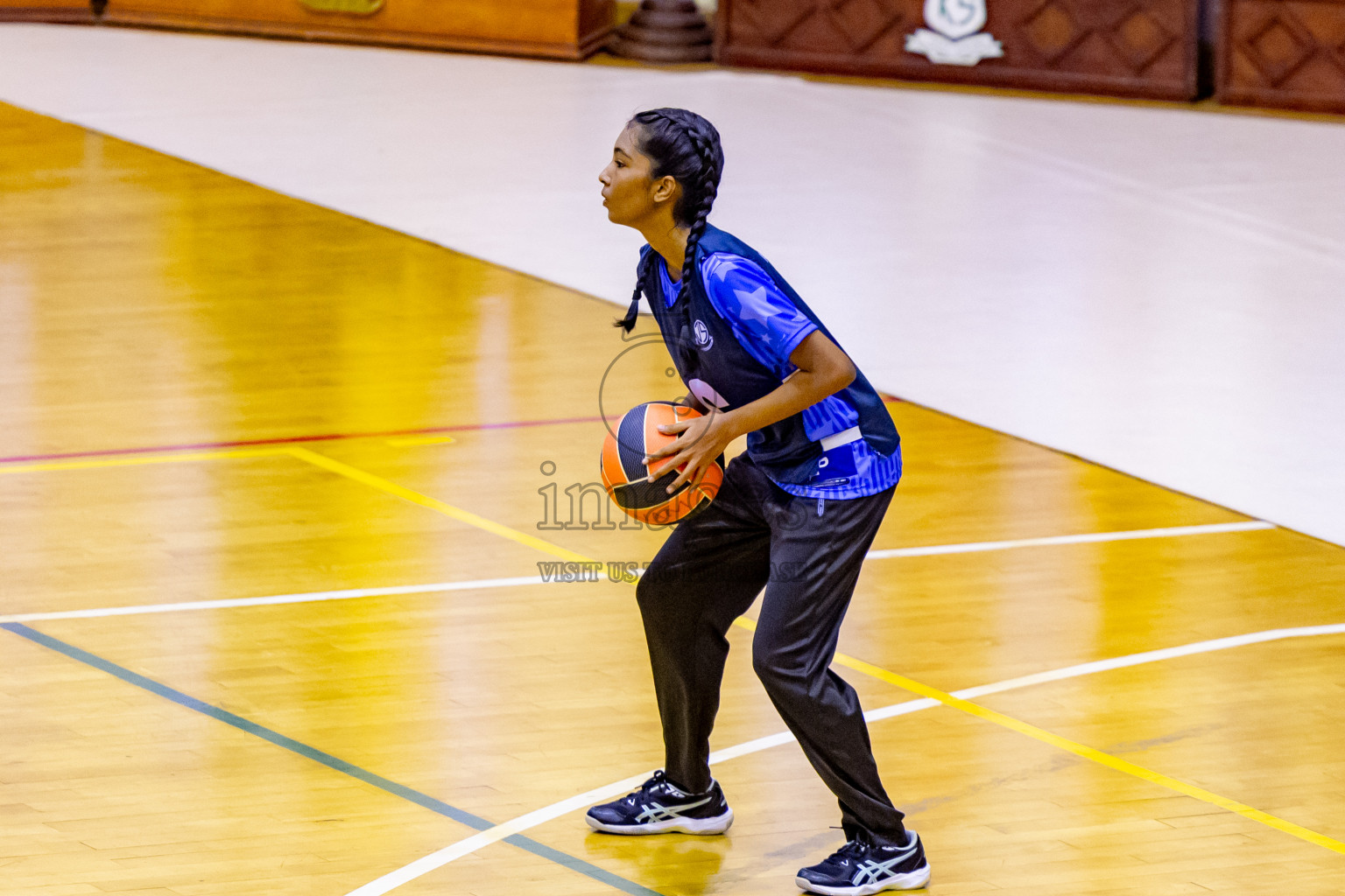 Day 10 of 25th Inter-School Netball Tournament was held in Social Center at Male', Maldives on Tuesday, 20th August 2024. Photos: Nausham Waheed / images.mv