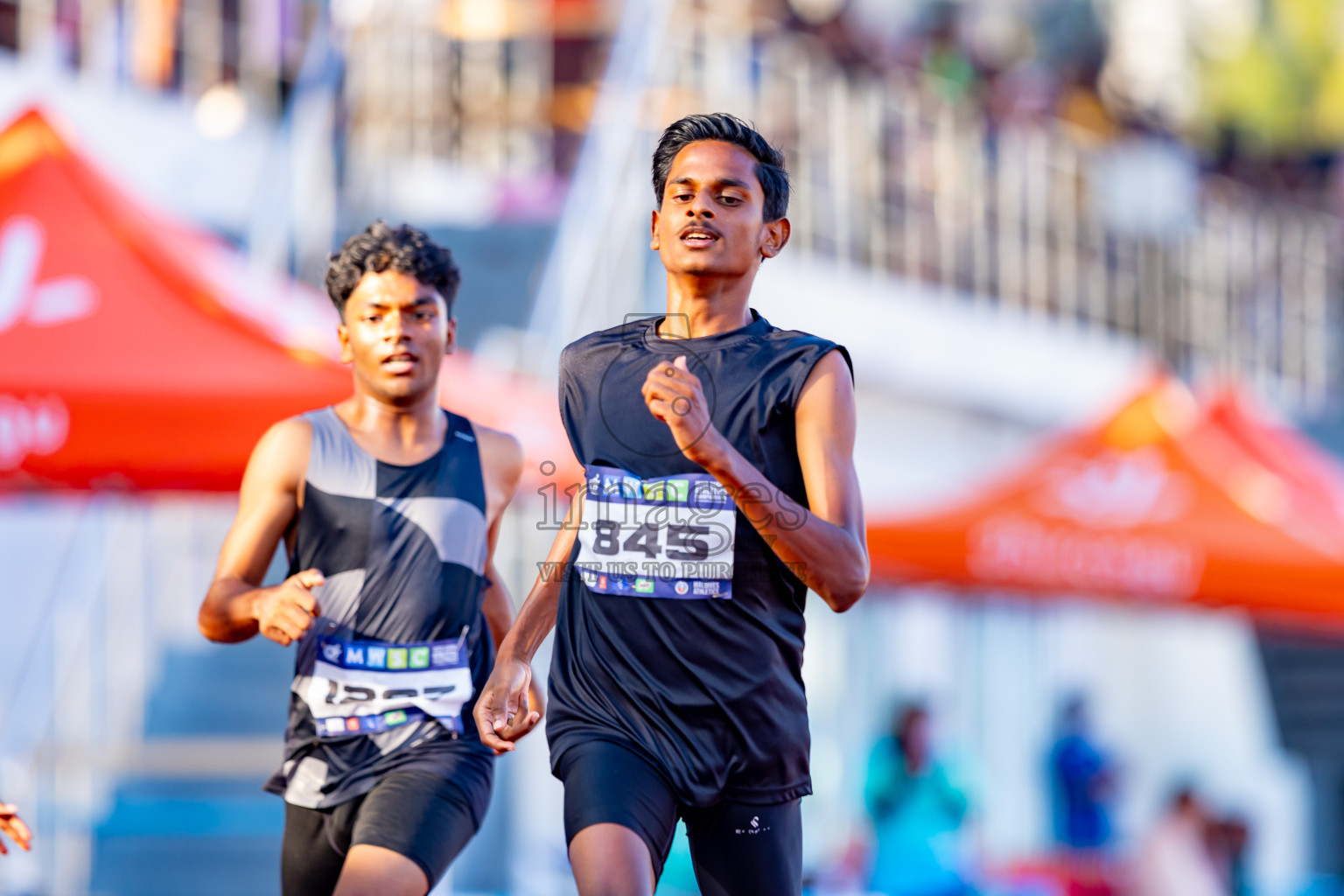 Day 4 of MWSC Interschool Athletics Championships 2024 held in Hulhumale Running Track, Hulhumale, Maldives on Tuesday, 12th November 2024. Photos by: Nausham Waheed / Images.mv