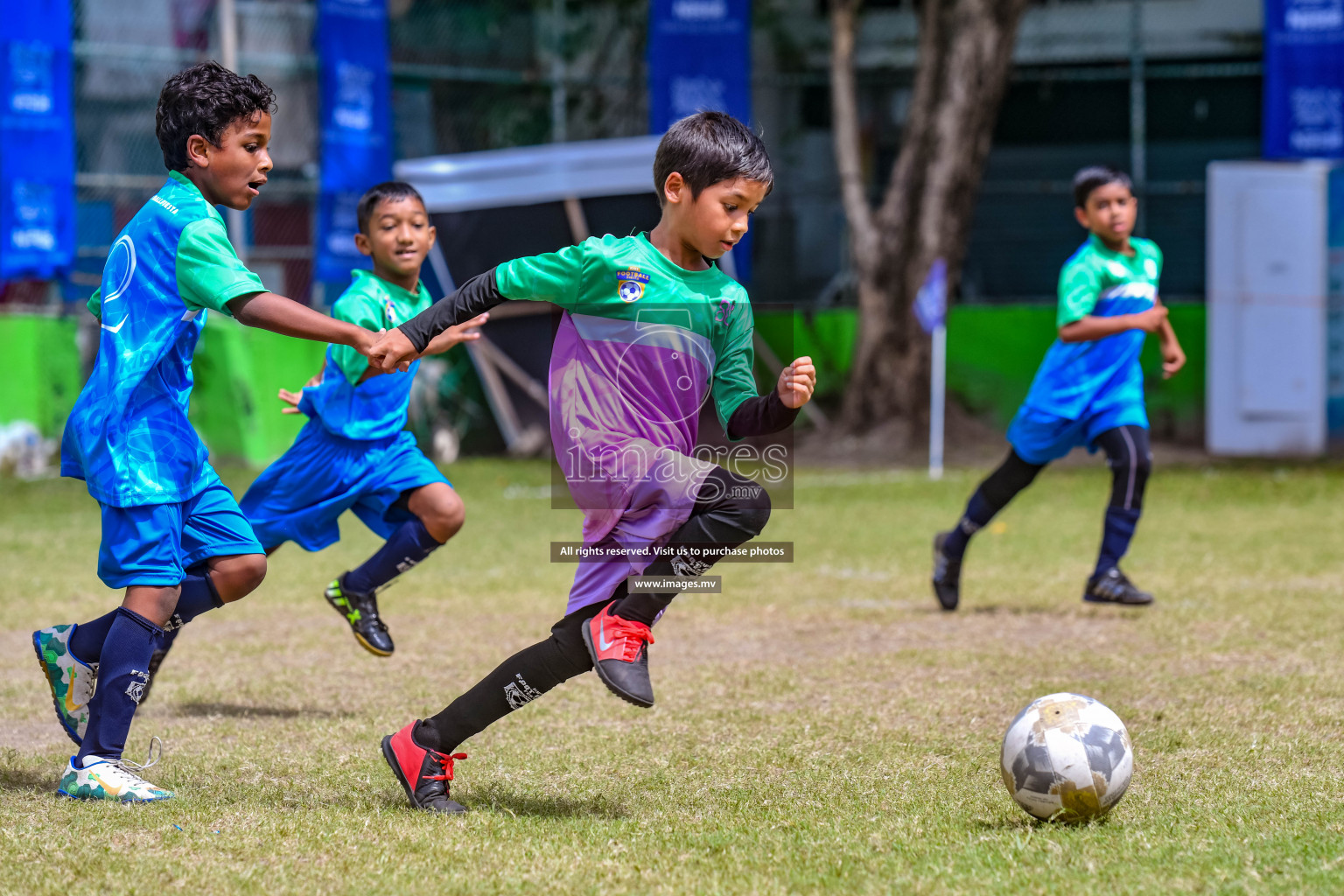 Day 3 of Milo Kids Football Fiesta 2022 was held in Male', Maldives on 21st October 2022. Photos: Nausham Waheed/ images.mv