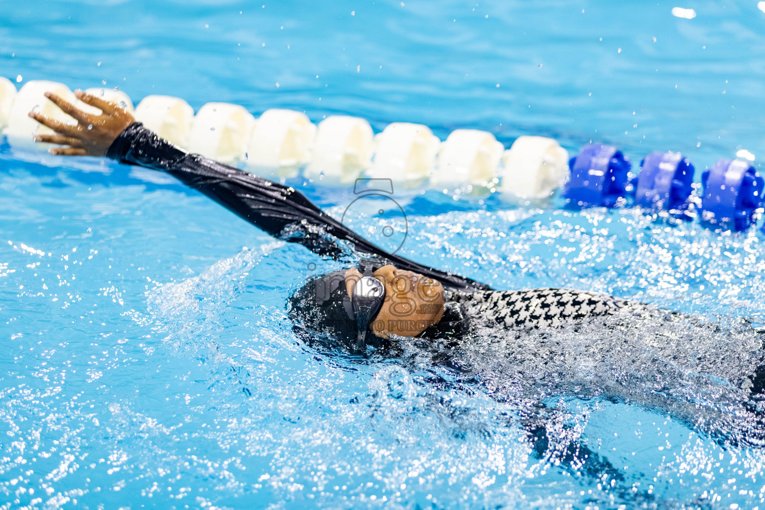 Day 4 of BML 6th National Kids Swimming Kids Festival 2025 held in Hulhumale', Maldives on Thursday, 6th November 2024. Photos: Hassan Simah / images.mv
