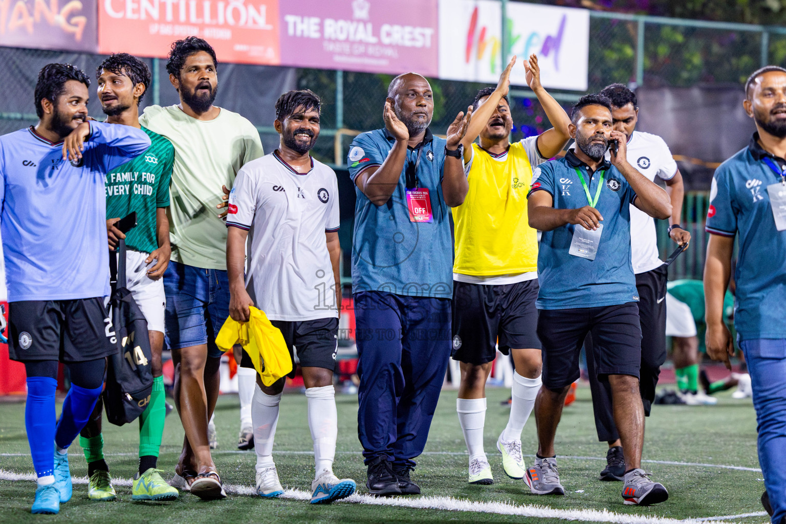 TEAM BADHAHI vs KULHIVARU VUZARA CLUB in the Semi-finals of Club Maldives Classic 2024 held in Rehendi Futsal Ground, Hulhumale', Maldives on Tuesday, 19th September 2024. 
Photos: Nausham Waheed / images.mv