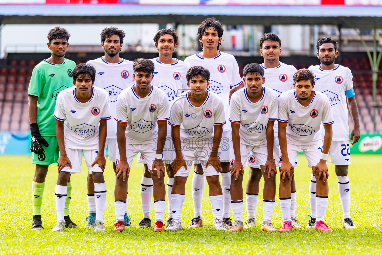 TC Sports Club vs Ode Sports Club in day 1 of Under 19 Youth Championship 2024 was held at National Stadium in Male', Maldives on Sunday, 9th June 2024. Photos: Nausham Waheed / images.mv