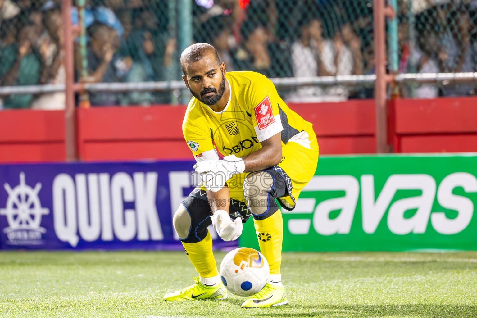 HDh Naivaadhoo vs HDh Neykurendhoo in Haa Dhaalu Atoll Finals Day 28 of Golden Futsal Challenge 2025 was held on Saturday , 1st February 2025, in Hulhumale', Maldives. Photos: Ismail Thoriq / images.mv