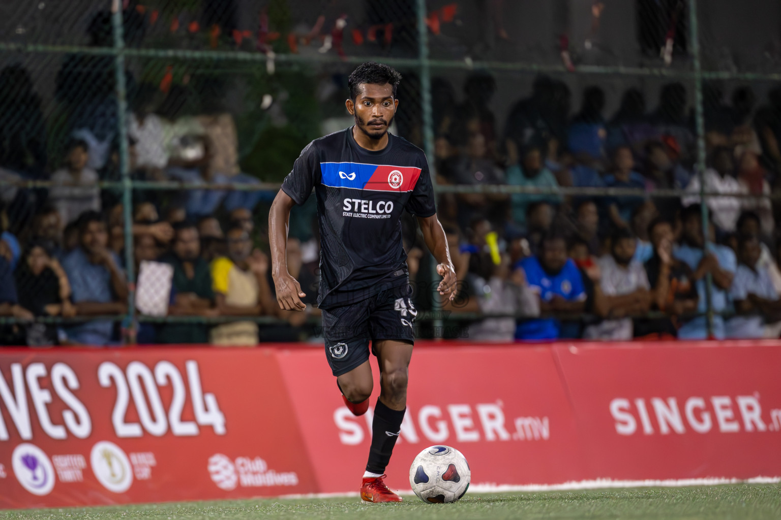 STELCO vs MACL in Quarter Finals of Club Maldives Cup 2024 held in Rehendi Futsal Ground, Hulhumale', Maldives on Wednesday, 9th October 2024. Photos: Ismail Thoriq / images.mv