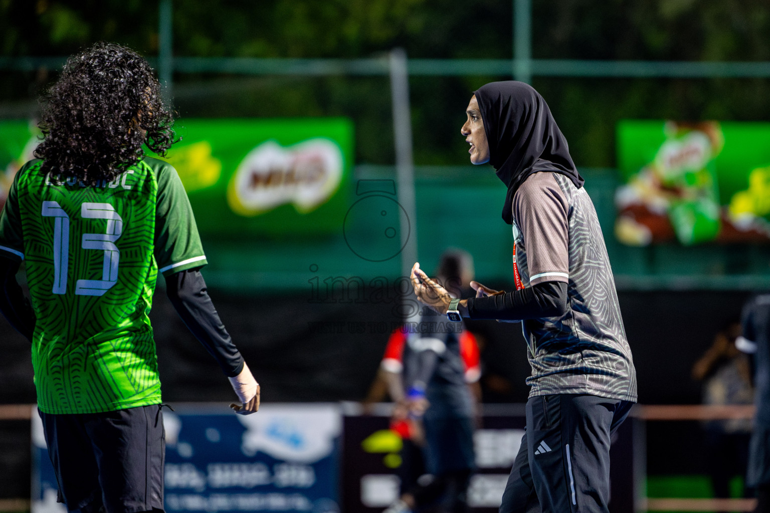 2nd Division Final of 8th Inter-Office/Company Handball Tournament 2024, held in Handball ground, Male', Maldives on Tuesday, 17th September 2024 Photos: Nausham Waheed/ Images.mv