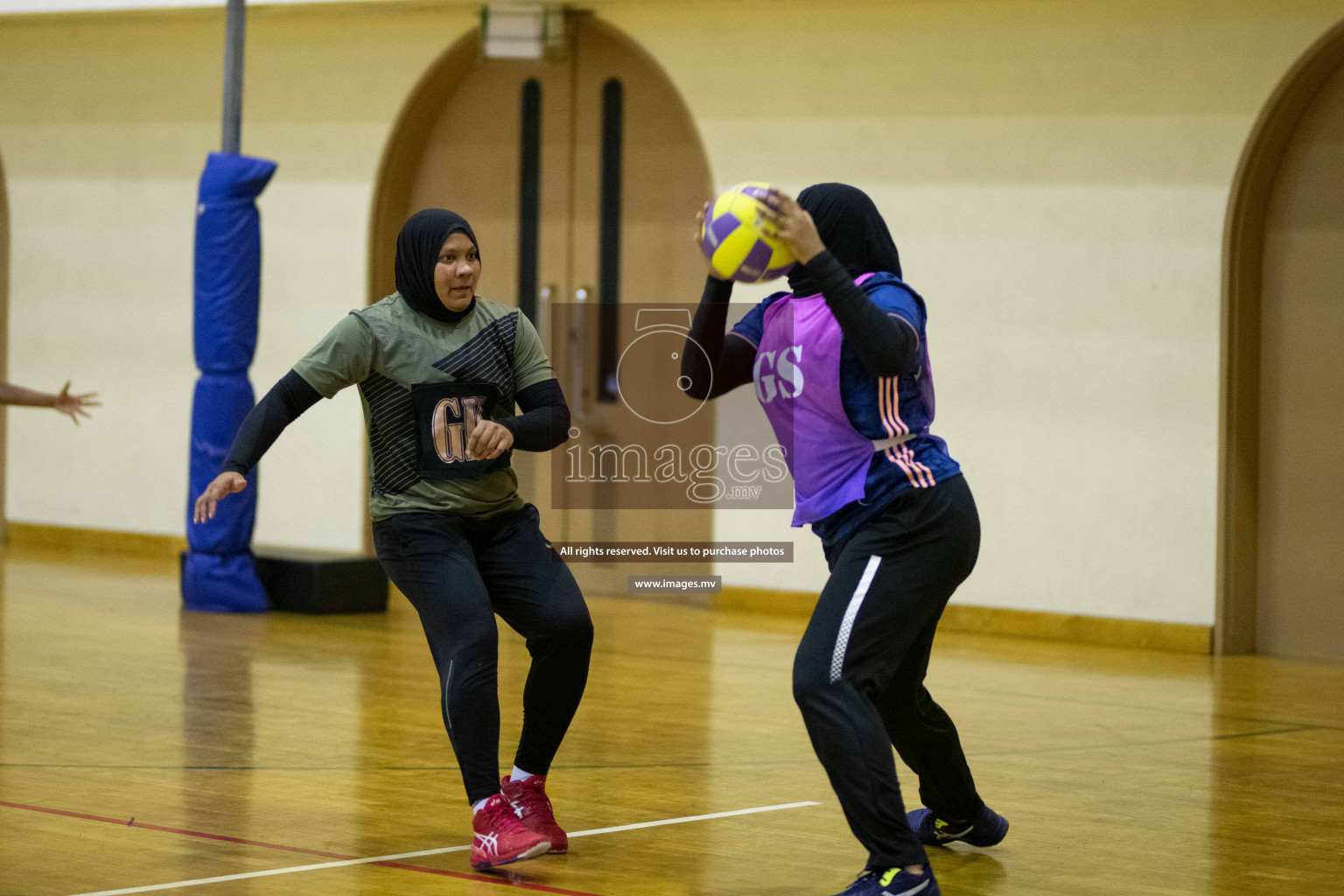 Milo National Netball Tournament 29th November 2021 at Social Center Indoor Court, Male, Maldives. Photos: Maanish/ Images Mv