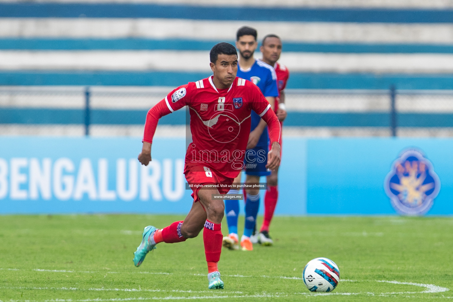 Kuwait vs Nepal in the opening match of SAFF Championship 2023 held in Sree Kanteerava Stadium, Bengaluru, India, on Wednesday, 21st June 2023. Photos: Nausham Waheed / images.mv