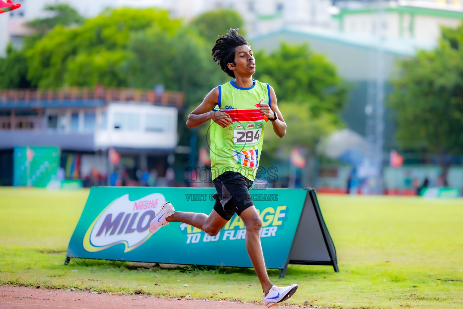 Day 1 of 12th Milo Association Championships was held in Ekuveni Track at Male', Maldives on Thursday, 24th April 2025. Photos: Nausham Waheed  / images.mv