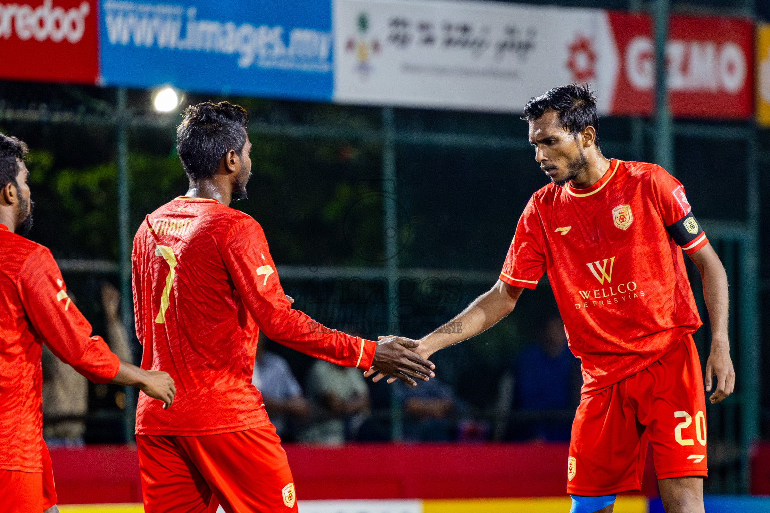 GA Villingili vs GA Dhevvadhoo in Zone round Day 28 of Golden Futsal Challenge 2025 was held on Saturday , 1st February 2025, in Hulhumale', Maldives. Photos: Nausham Waheed / images.mv