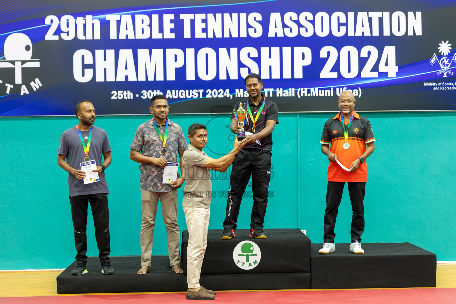 29th Table Tennis Association Championship 2024, 30th August 2024 at Male'TT Hall,Photos by Shuu Abdul Sattar