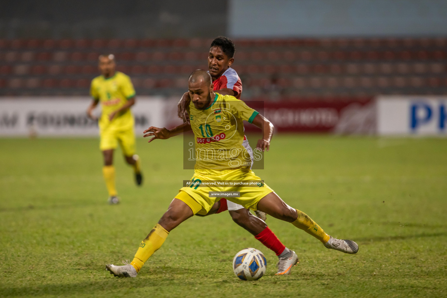 AFC Cup 2021 - Bashundhara Kings vs Maziya SRC in Male', Maldives on 18 August 2021.