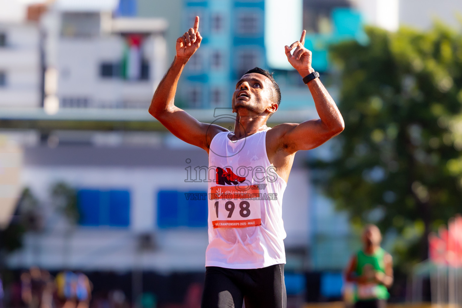 Day 3 of National Athletics Championship 2025 was held at Ekuveni Running Ground in Male', Maldives on Saturday, 16th August 2025. Photos: Nausham Waheed / images.mv