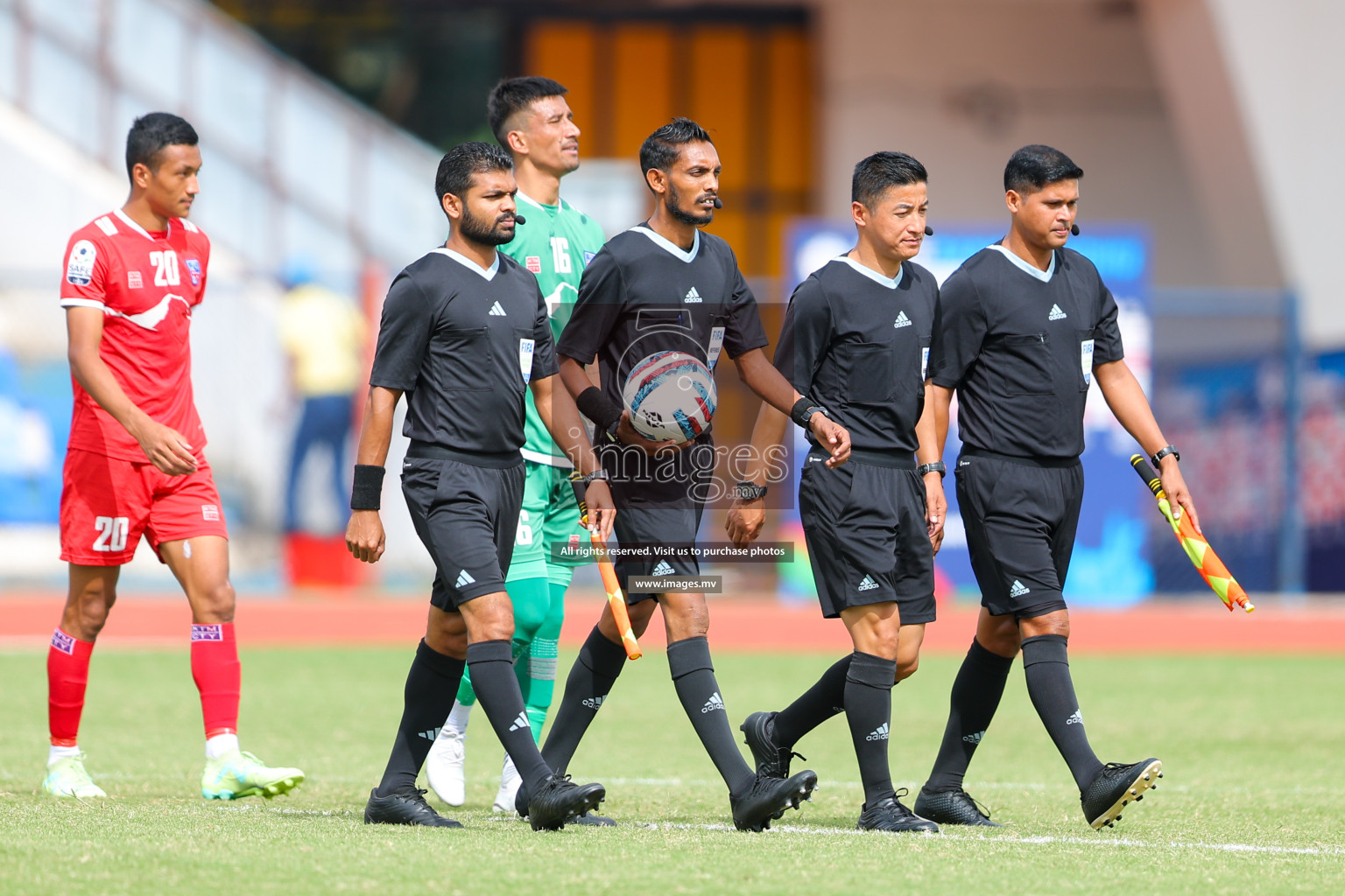 Nepal vs Pakistan in SAFF Championship 2023 held in Sree Kanteerava Stadium, Bengaluru, India, on Tuesday, 27th June 2023. Photos: Nausham Waheed, Hassan Simah / images.mv