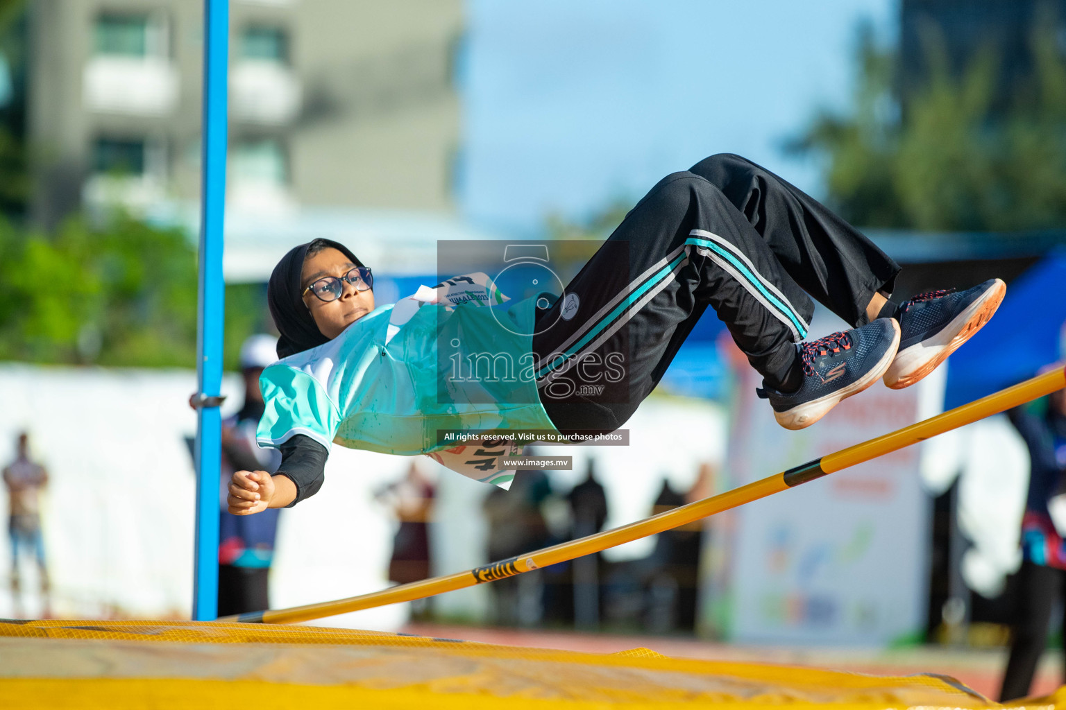 Day three of Inter School Athletics Championship 2023 was held at Hulhumale' Running Track at Hulhumale', Maldives on Tuesday, 16th May 2023. Photos: Nausham Waheed / images.mv