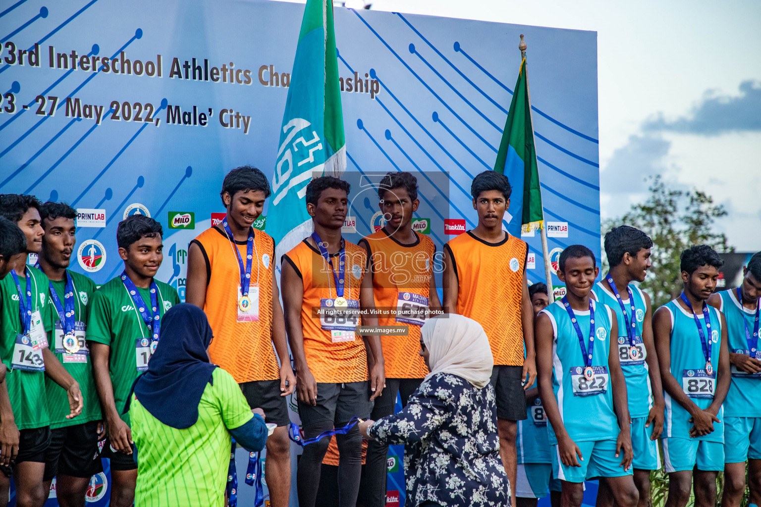 Day 5 of Inter-School Athletics Championship held in Male', Maldives on 27th May 2022. Photos by: Nausham Waheed / images.mv