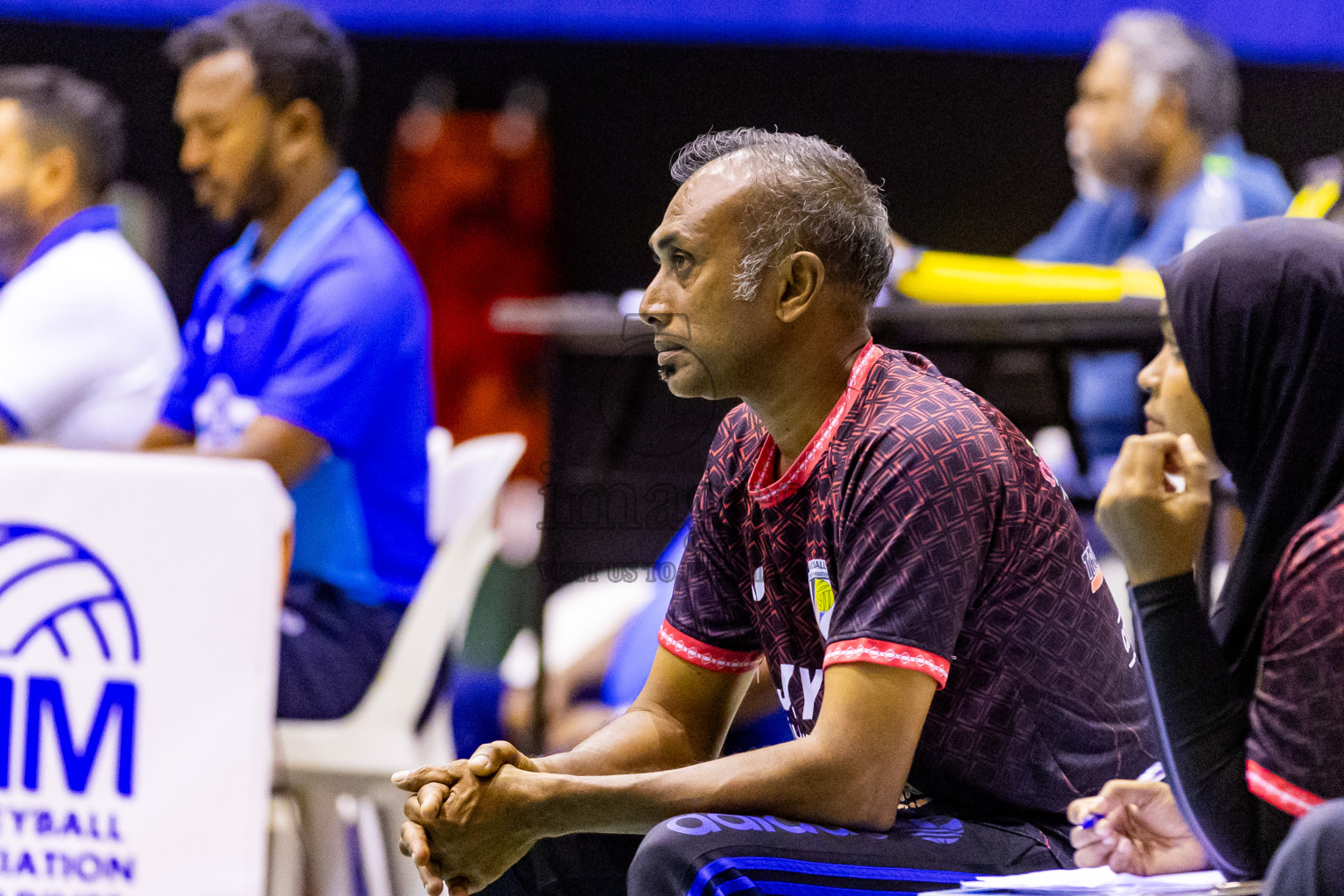 Day 1 of Women's Division of Milo VAM Cup 2024 held in Male', Maldives on Tuesday, 8th July 2024 at Social Center Indoor Hall Photos By: Nausham Waheed / images.mv