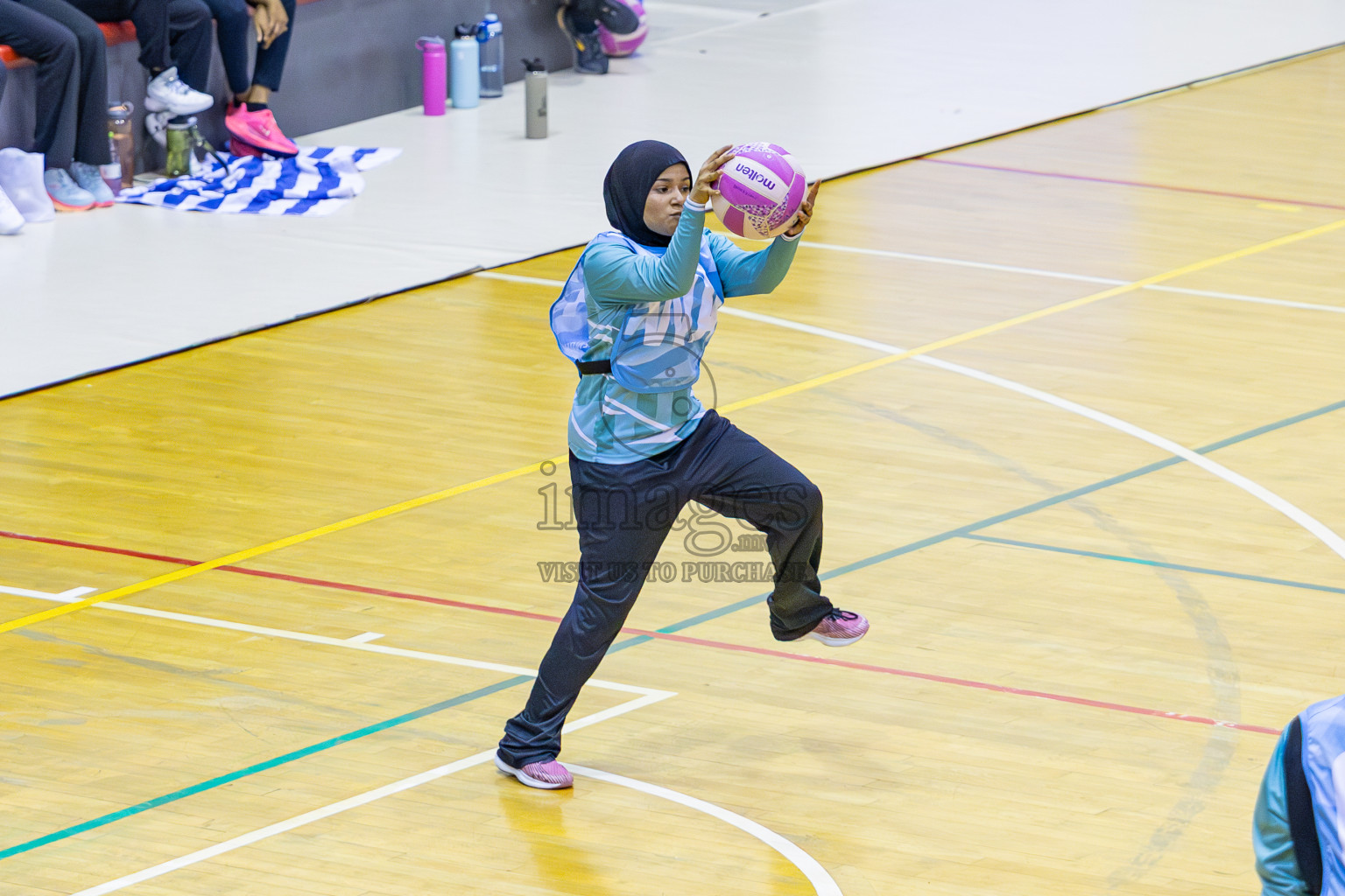 Day 14 of 26th Inter-School Netball Tournament 2025 was held in Social Center Indoor Hall on Tuesday, 4th November 2025. Photos: Areef Adam / images.mv