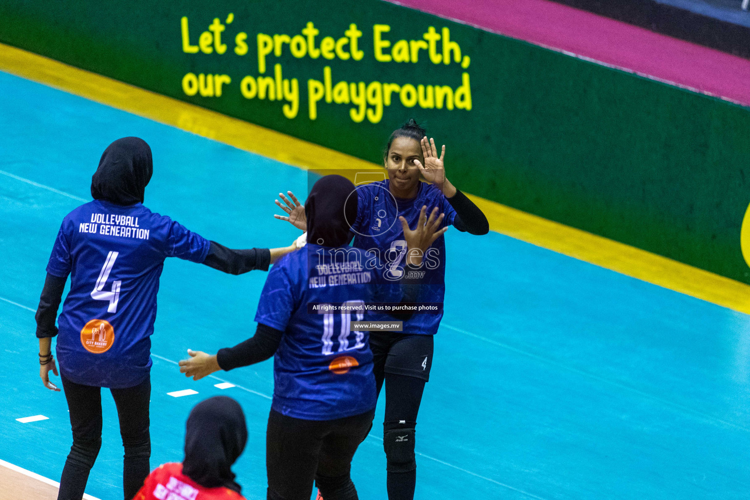 Volleyball Association Cup 2022-Women's Division-Match Day 1 was held in Male', Maldives on Tuesday, 24th May 2022.  Photos By: Ismail Thoriq / images.mv