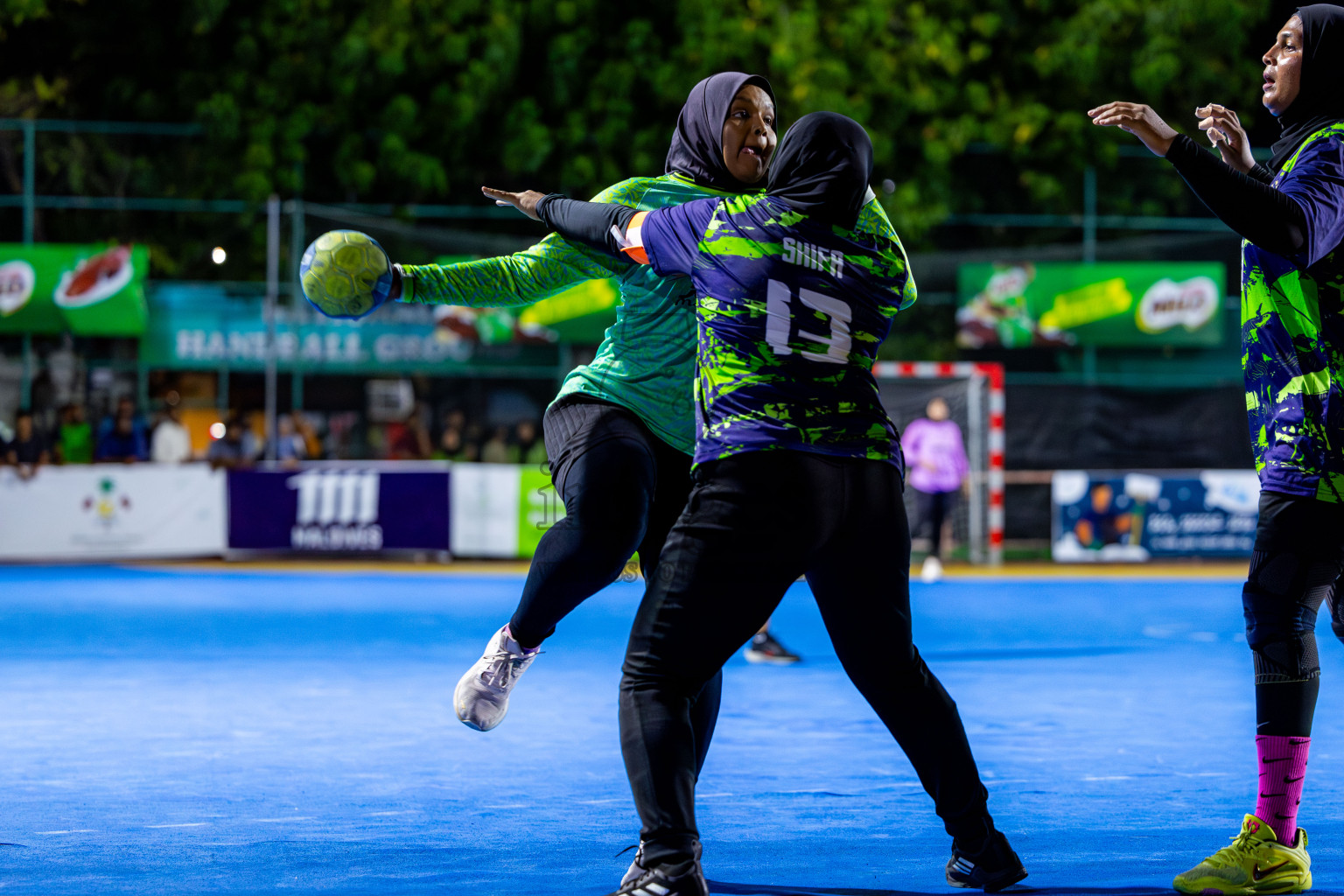 1st Division Final of 8th Inter-Office/Company Handball Tournament 2024, held in Handball ground, Male', Maldives on Tuesday, 11th September 2024 Photos: Nausham Waheed/ Images.mv