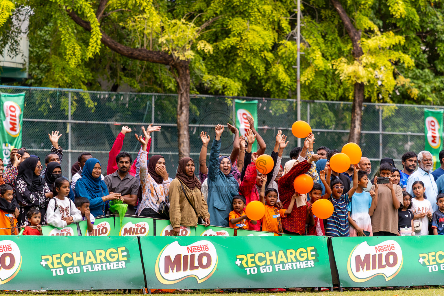 Day 3 of MILO SVAM Juniors 2025 (U-8) was held at Henveiru Stadium in Male', Maldives on Saturday, 28th June 2025. Photos: Ismail Thoriq / images.mv