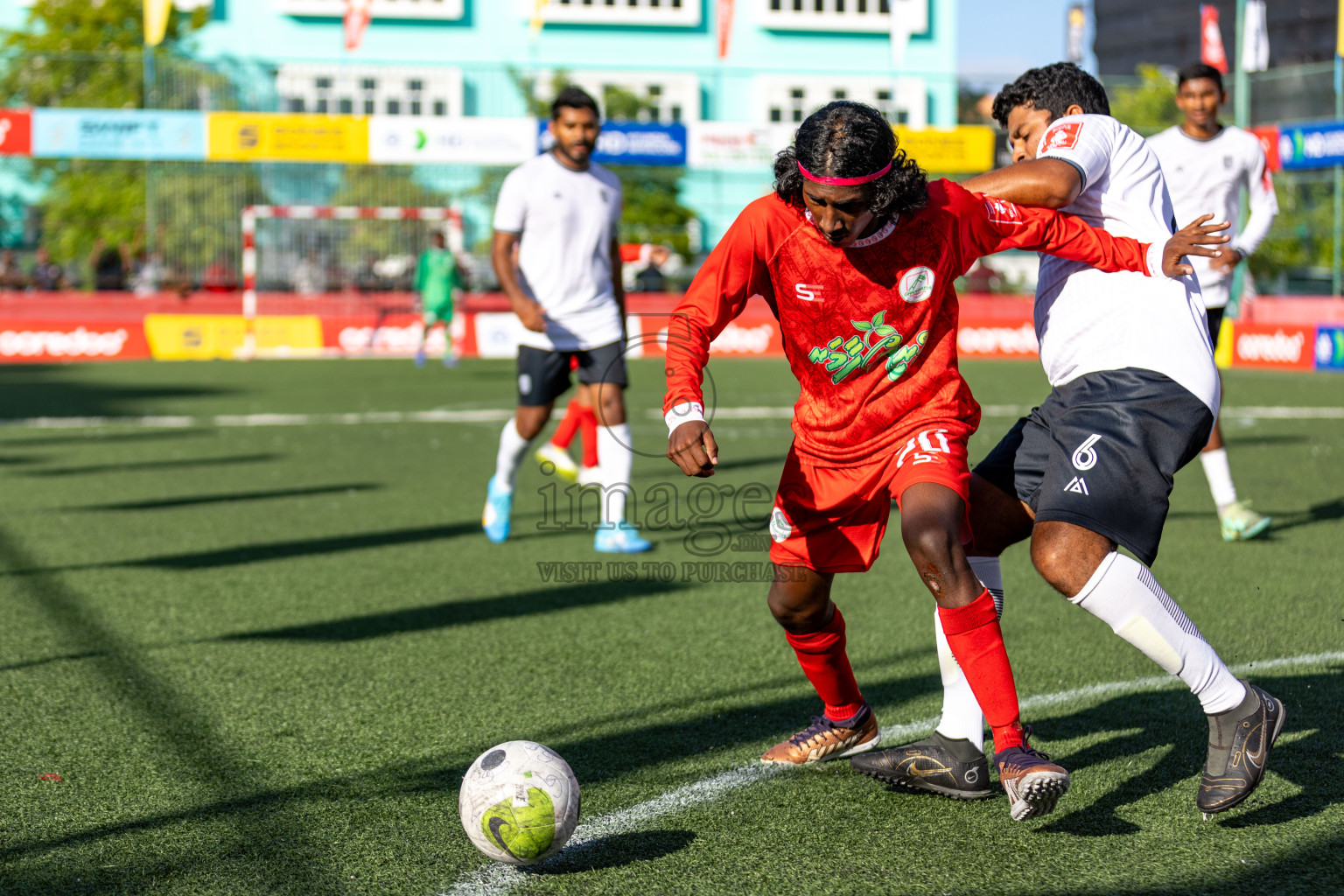 Th. Buruni vs Th. Gaadhiffushi in Day 6 of Golden Futsal Challenge 2024 was held on Saturday, 20th January 2024, in Hulhumale', Maldives 
Photos: Hassan Simah / images.mv