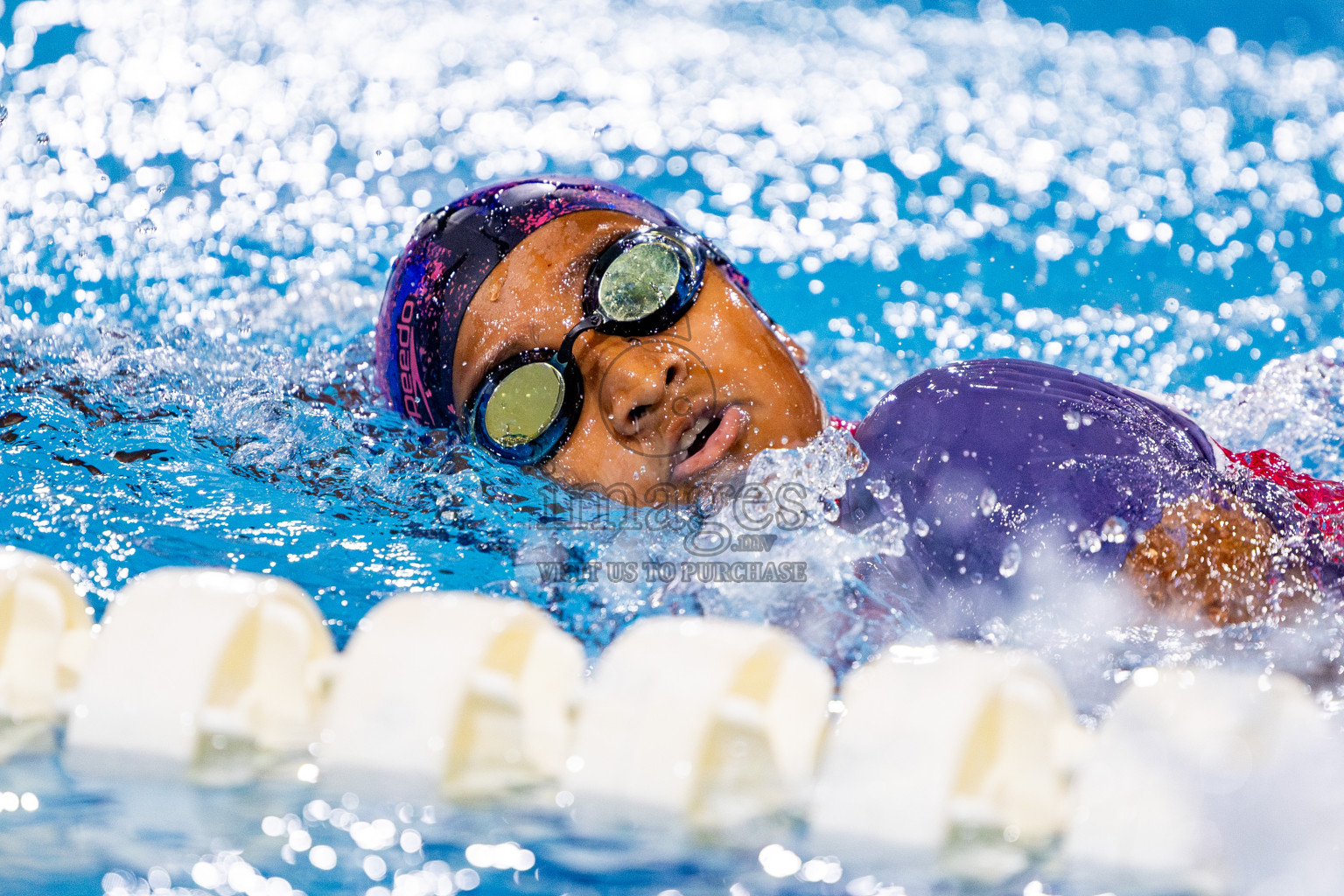 Day 3 of National Swimming Competition 2024 held in Hulhumale', Maldives on Sunday, 15th December 2024. Photos: Nausham Waheed/ images.mv