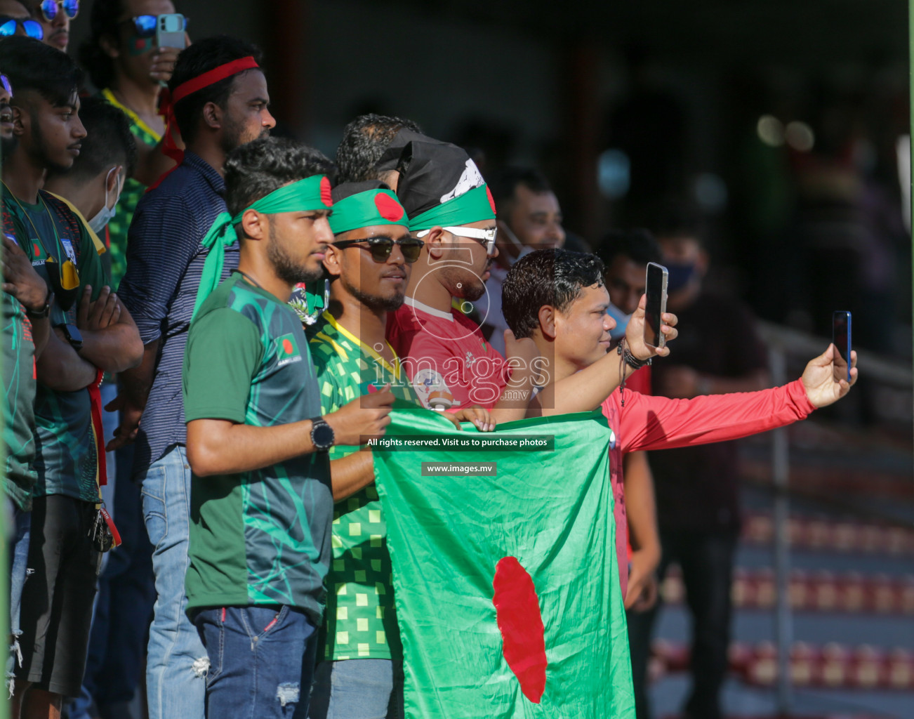 Bangladesh vs India in SAFF Championship 2021 held on 1st October 2021 in Galolhu National Stadium, Male', Maldives