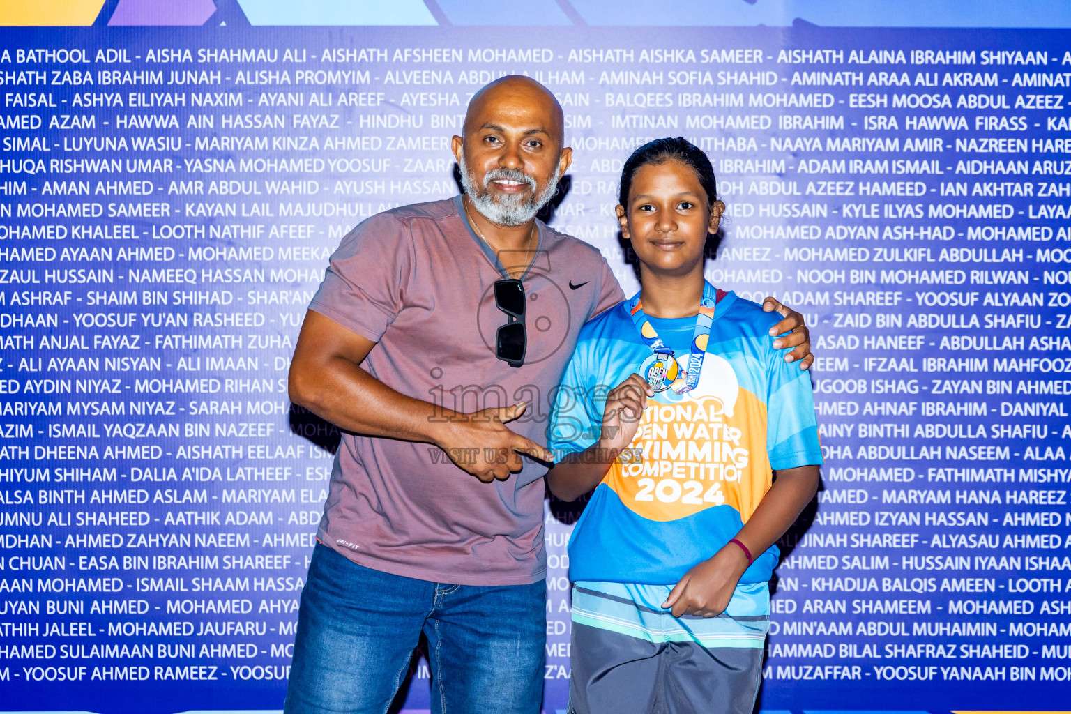 15th National Open Water Swimming Competition 2024 held in Kudagiri Picnic Island, Maldives on Saturday, 28th September 2024. Photos: Nausham Waheed / images.mv