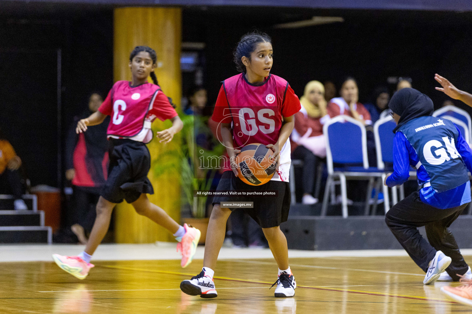 Day7 of 24th Interschool Netball Tournament 2023 was held in Social Center, Male', Maldives on 2nd November 2023. Photos: Nausham Waheed / images.mv