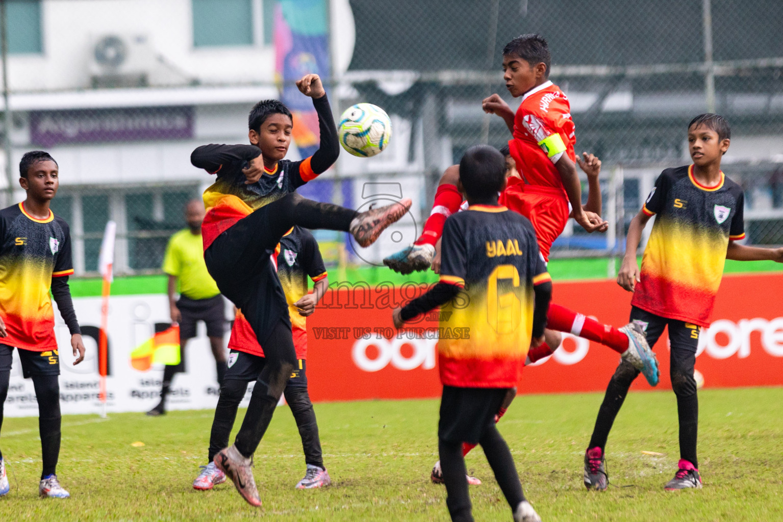 Eagles vs Hurriya in day 6 of Dhivehi Youth League 2024 held at Henveiru Stadium on Saturday 30th November 2024. Photos: Shuu Abdul Sattar/ Images.mv