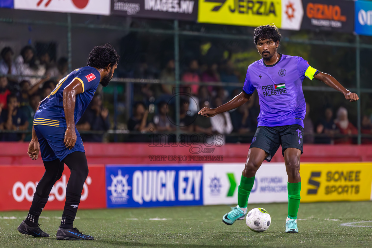 HDh Kulhudhuffushi vs HDh Neykurendhoo in Day 10 of Golden Futsal Challenge 2024 was held on Tuesday, 23rd January 2024, in Hulhumale', Maldives
Photos: Ismail Thoriq / images.mv