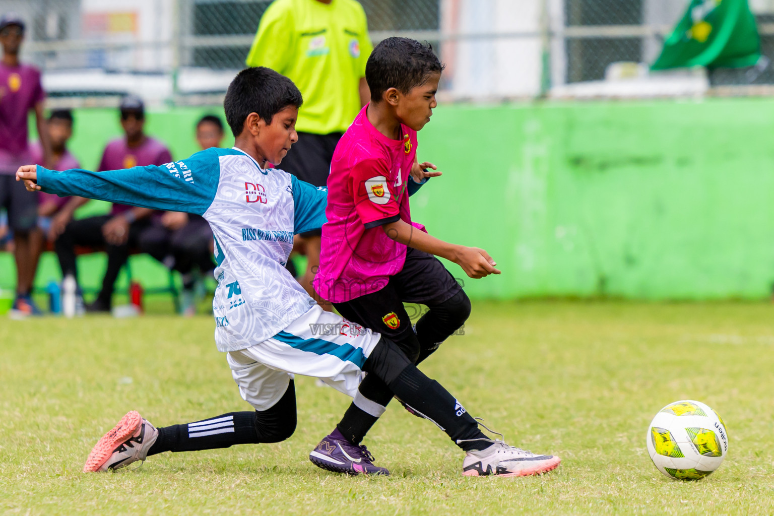 Day 1 of MILO Academy Championship 2025 (U-12) was held at Henveiru Stadium in Male', Maldives on Thursday, 1st May 2025. Photos: Nausham Waheed / images.mv