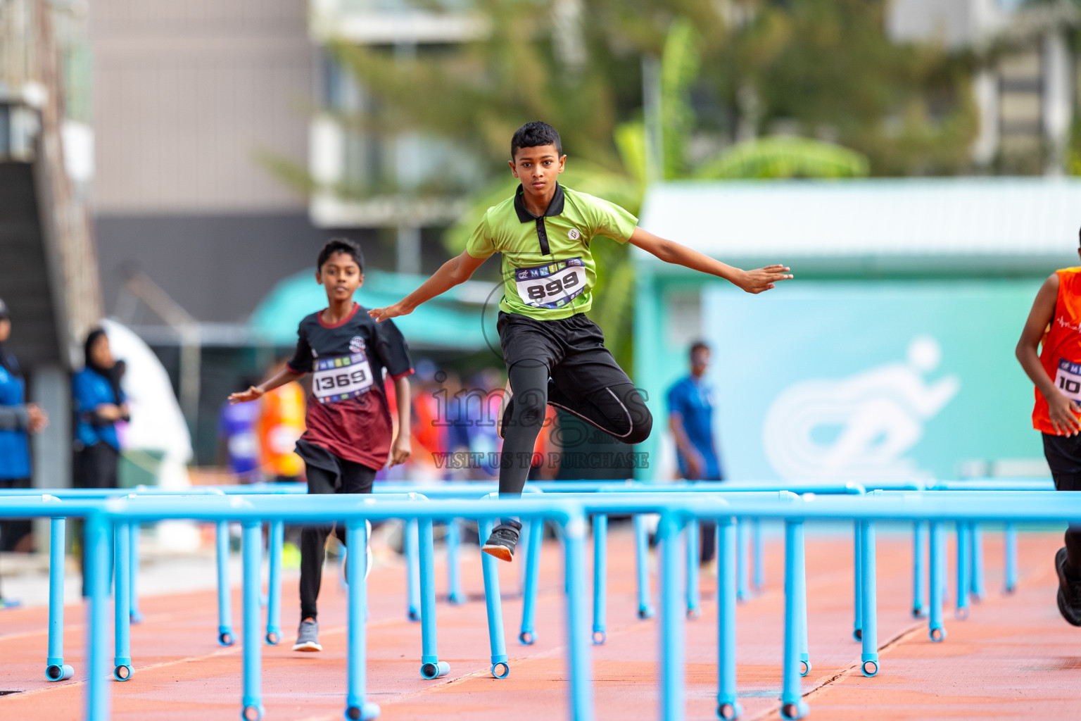 Day 2 of MWSC Interschool Athletics Championships 2024 held in Hulhumale Running Track, Hulhumale, Maldives on Sunday, 10th November 2024.
Photos by: Ismail Thoriq / Images.mv