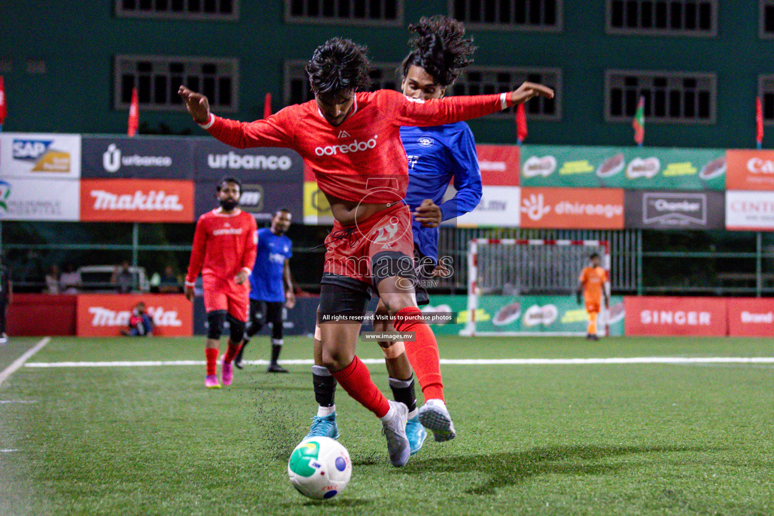 Club ROL vs Ooredoo in Club Maldives Cup 2023 held in Hulhumale, Maldives on 15 July 2023