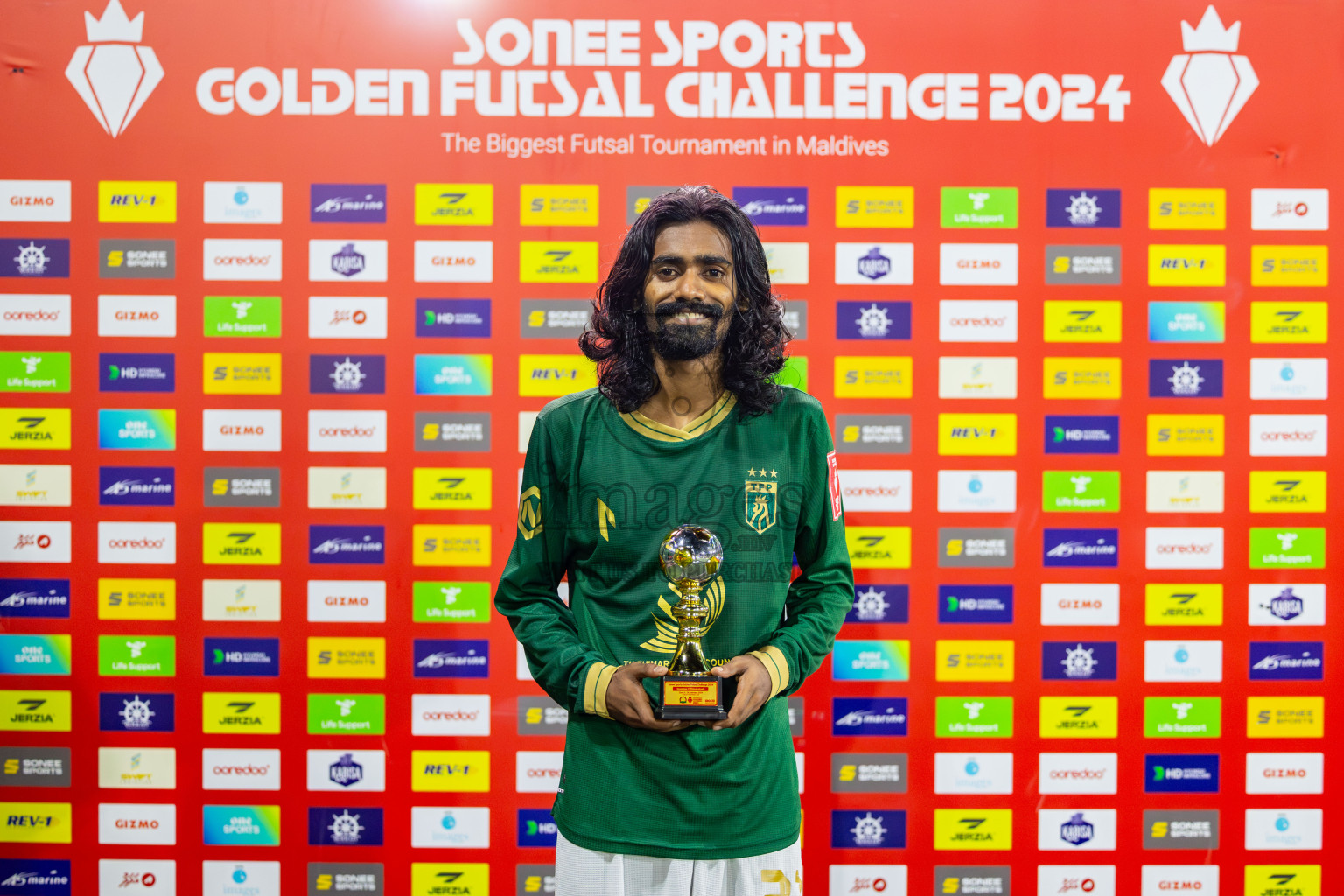 Th Omadhoo vs Th Thimarafushi on Day 33 of Golden Futsal Challenge 2024, held on Sunday, 18th February 2024, in Hulhumale', Maldives Photos: Mohamed Mahfooz Moosa / images.mv