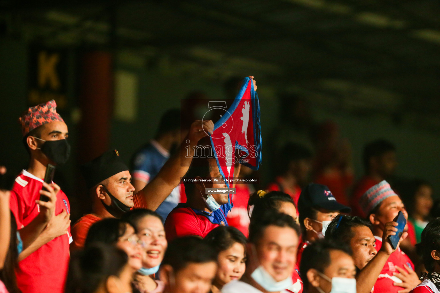 Maldives vs Nepal in SAFF Championship 2021 held on 1st October 2021 in Galolhu National Stadium, Male', Maldives