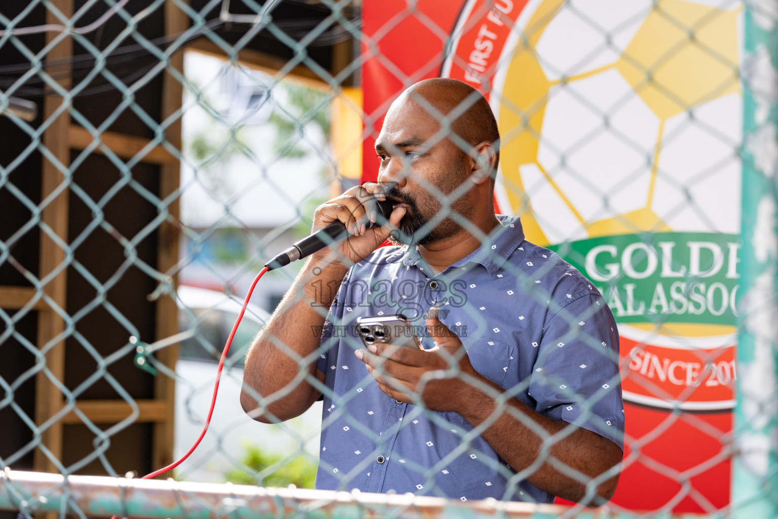 B Eydhafushi vs B Thulhaadhoo in Day 13 of Golden Futsal Challenge 2025 was held on Friday, 17th January 2025, in Hulhumale', Maldives 
Photos: Hassan Simah / images.mv