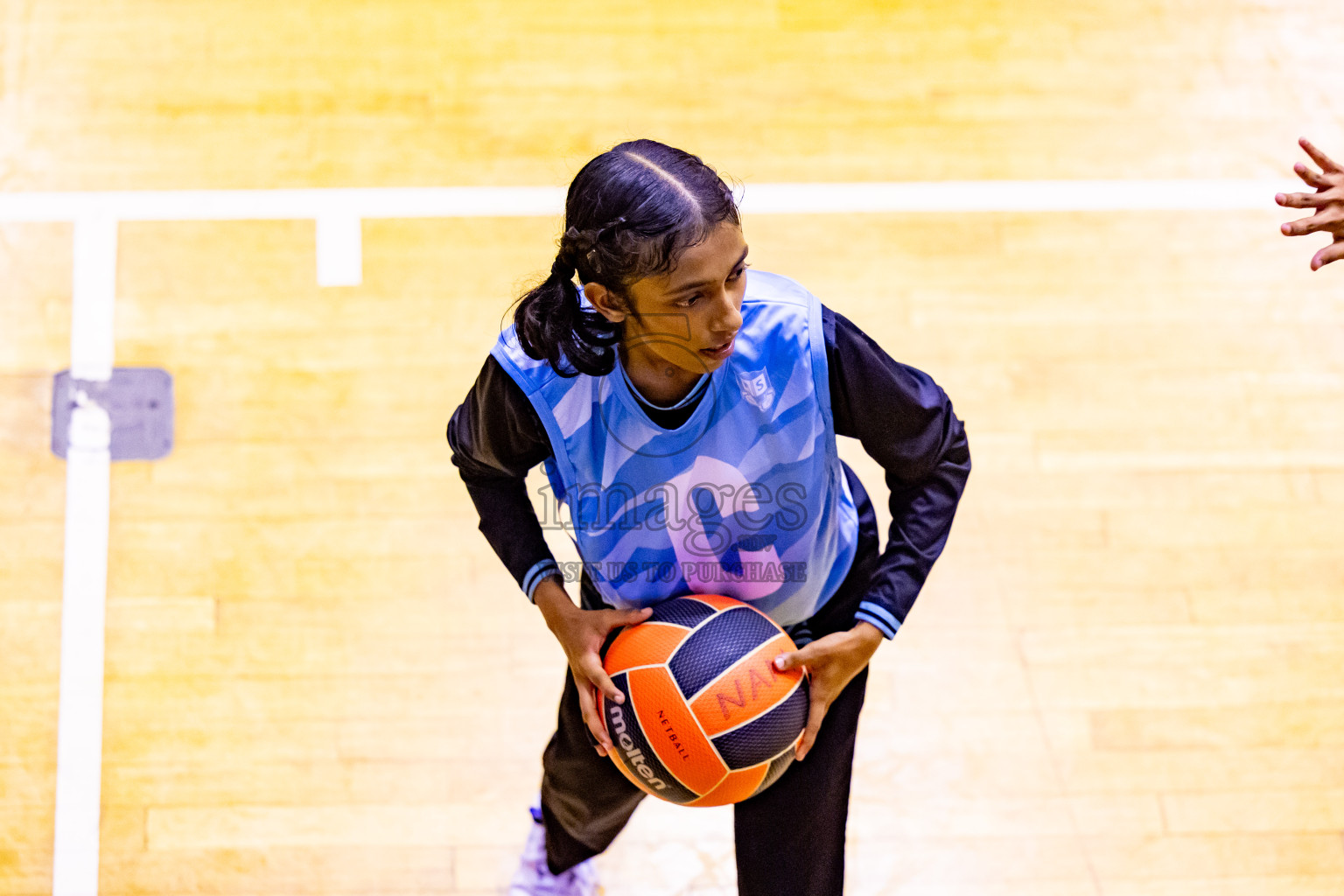 Day 12 of 25th Inter-School Netball Tournament was held in Social Center at Male', Maldives on Thursday, 22nd August 2024. Photos: Nausham Waheed / images.mv